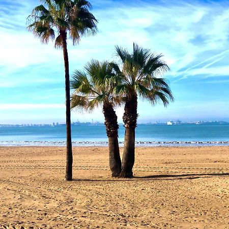 Primera Linea Playa Valdelagrana Vistas Al Mar เอลปูแอร์โต เด ซานตามาริอา ภายนอก รูปภาพ