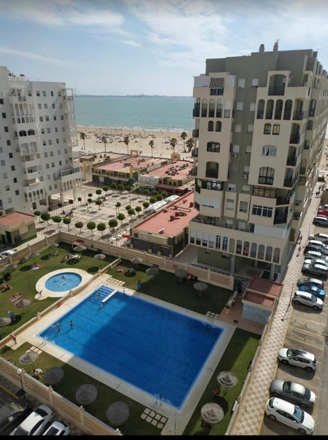 Primera Linea Playa Valdelagrana Vistas Al Mar เอลปูแอร์โต เด ซานตามาริอา ภายนอก รูปภาพ